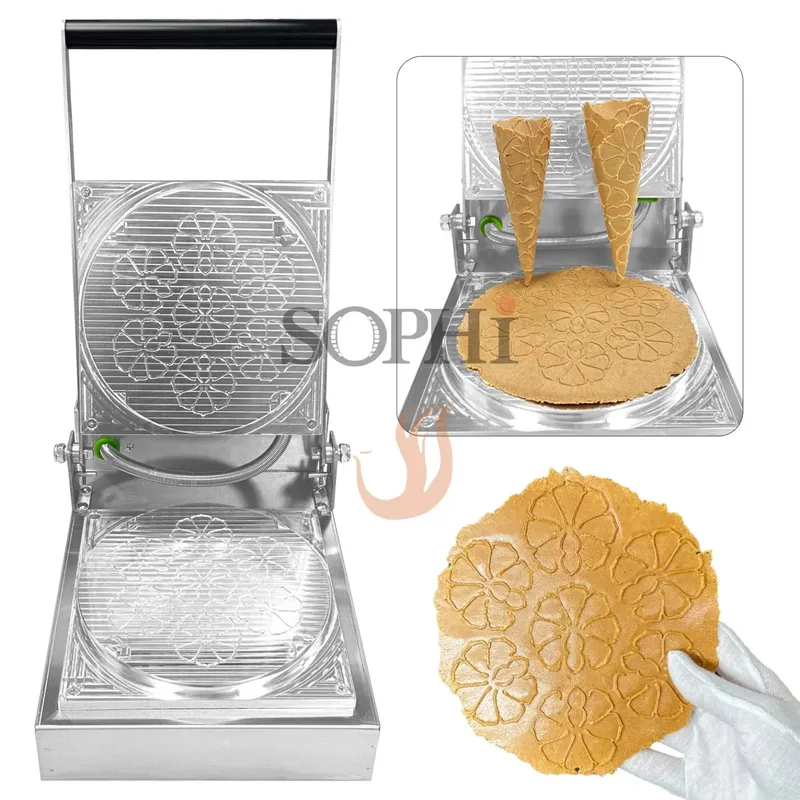 Waffle Cone Maker - Professioneller Waffelkegel-Maker, Maßgefertigte Kommerzielle Eiscreme-Waffelkegel-Maschine