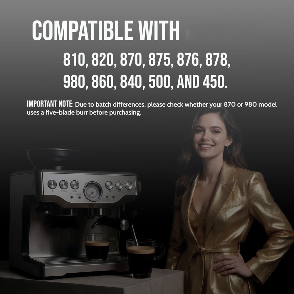 Breville Espresso Barista Express - (AIMA) Mahlwerk-Ersatzklinge für Breville Sage Barista