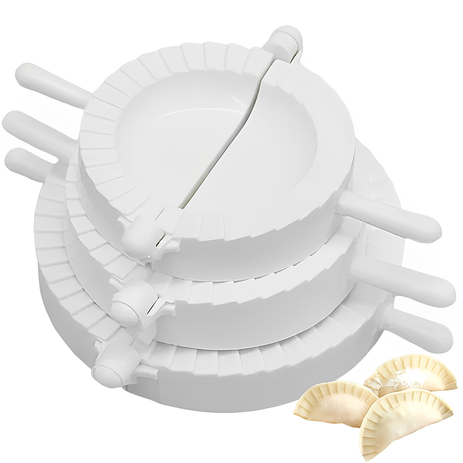 Dumpling Press Set - 3 teile/satz 7-10 cm Kunststoff Knödel