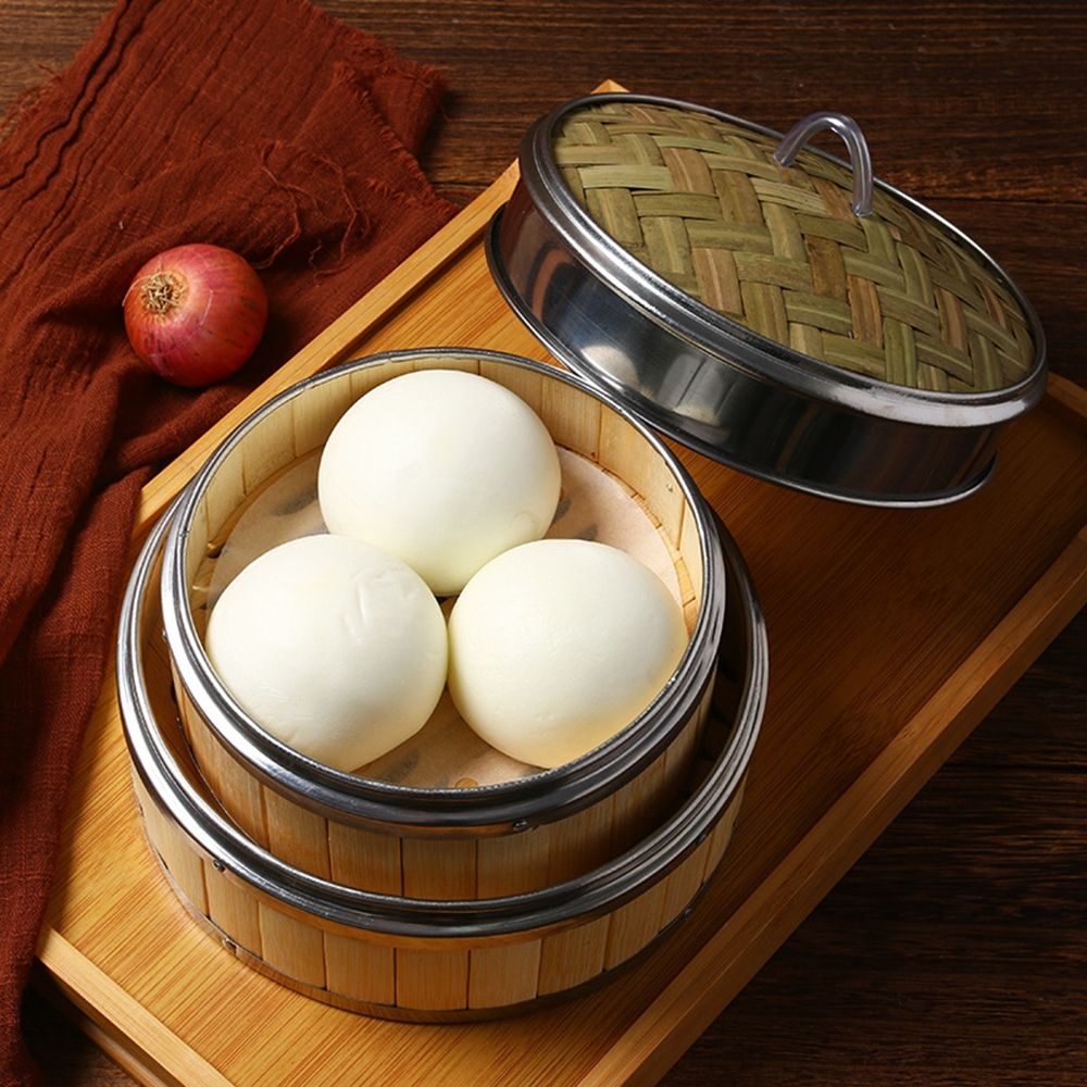 Dim Sum Bao Buns Dampfkorb mit – Bao Steamer Bamboo Bewertung und Preis