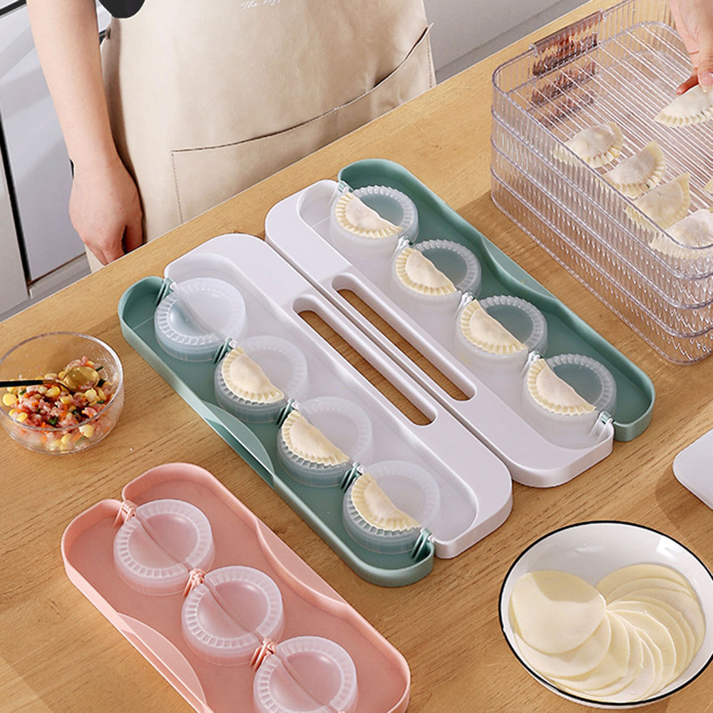 DIY Knödelformer, 8-Gitter-Pre – Dumpling Press Set Bewertung und Preis
