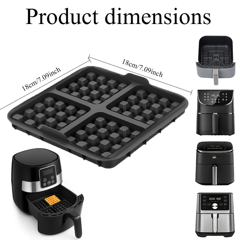 Quadratische Waffelform, Antih – Mini Pancake Griddle Bewertung und Preis