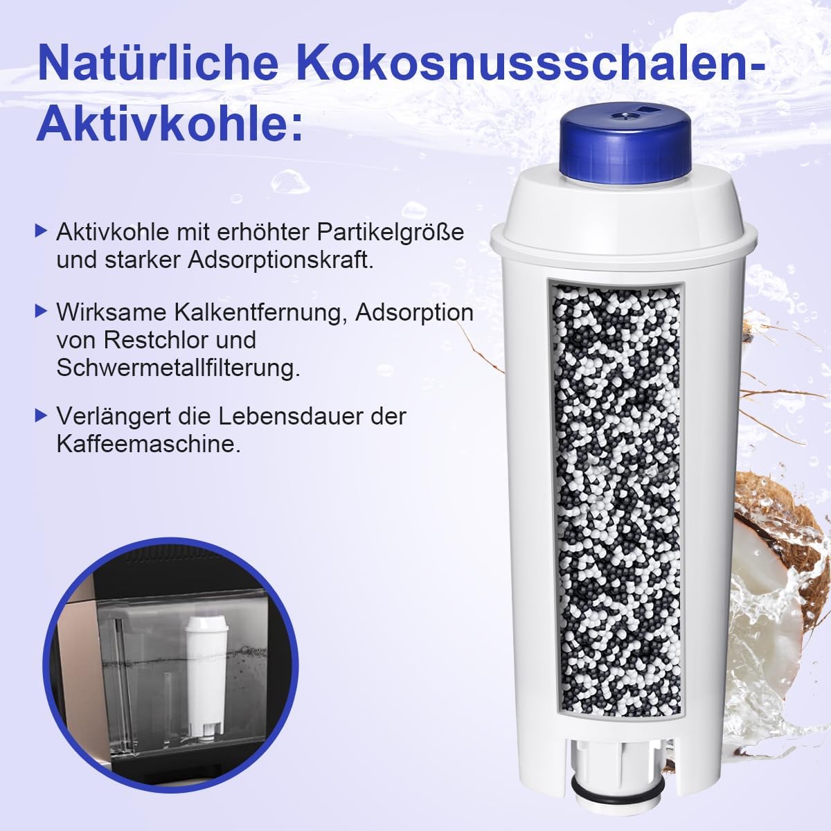 DLSC002 Wasserfilter-Ersatz fü – Delonghi Espresso Magnifica Bewertung und Preis