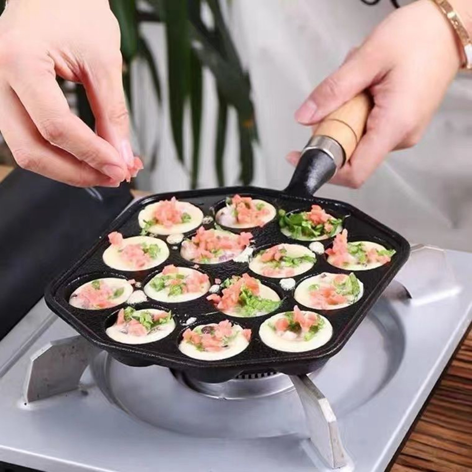 Takoyaki-Grillpfanne, leicht z – Takoyaki Grill Plate Bewertung und Preis